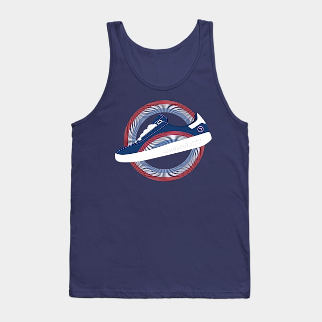 77 KICKS Tank Top by modernistdesign